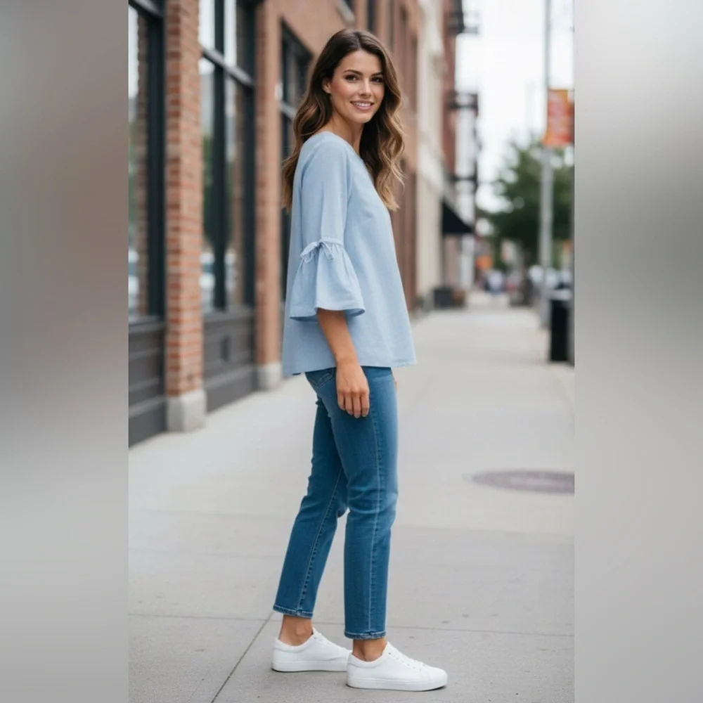 J. Crew cotton top